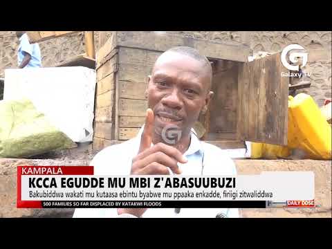 KCCA egudde mu mbi z'abasuubuzi | Daily Dose