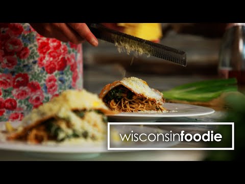 SEGMENT: Luke and Inga Prepare Homemade Pasta Topped with Bandage Aged Cheddar and Market Veg