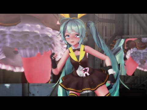 【MMD】サイバーサンダーサイダー（Sour式バニーミク）miku