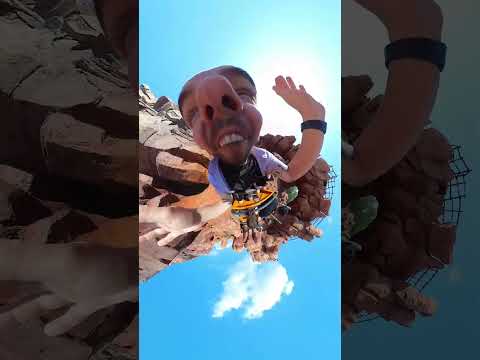 Big Thunder Mountain 360 Camera *IN MY MOUTH*?!? 😵🚂