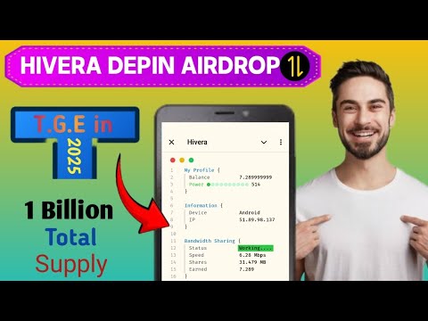 Hivera Airdrop project | crypto airdrop | Hivera depin mining airdrop🔥