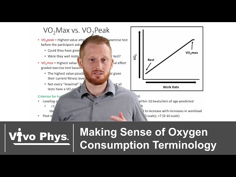 Making Sense of Oxygen Consumption Terminology