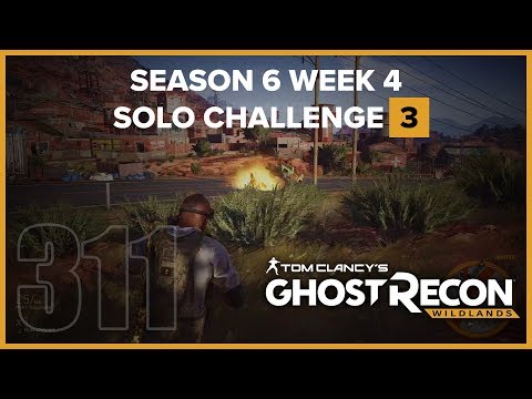 Ghost Recon Wildlands Ep 311 - S06W04 Solo Challenge 3 Create faction warfare between SB and Rebels