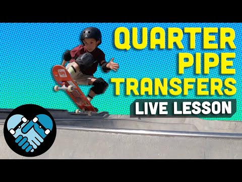 How to AIR OVER Coping and land into another ramp. Spine Transfers, Quarter Pipe Gaps & Hips