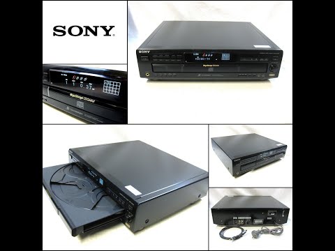 Sony CDP-CE525 5 Disc CD Changer Player with Digital Out Cable