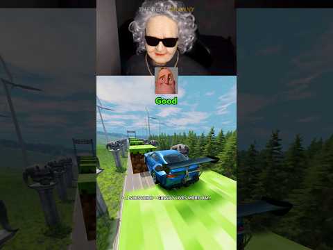 Good Vs Bad ❌💀😂 Real Granny 👵 Beamng.Drive #shorts