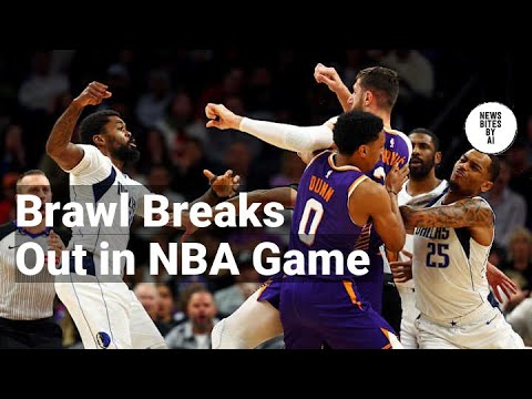 Suns and Mavericks Brawl Leads to Suspensions