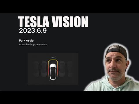 Tesla Vision Tesla Update 2023.6.9 - Park Assist