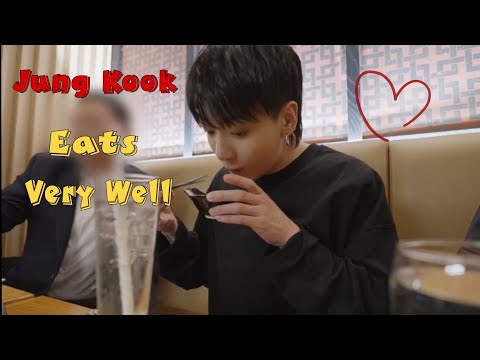 Jung Kook Eats Very Well