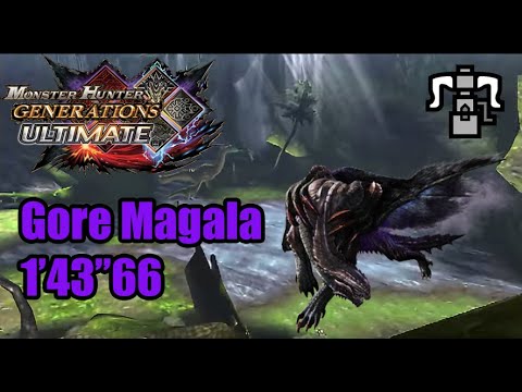 MHGU/MHXX | [G3] Eclipse at Jurassic Frontier - Gore Magala/ゴア・マガラ (Valor HBG) 1'43''66 (TA rules)