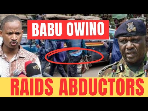 MASSIVE REVOLT As BABU Owino LOCKS HORNS With RUTO, IG KANJA OVER 10 ABDUCTIONS(WATCH)