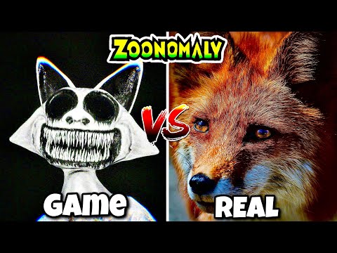 ZOONOMALY- Game VS Real Life Characters Comparison (Showcase)