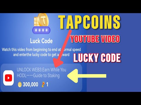 Earn While You HODL Guide to Staking | Tapcoins Luck code today