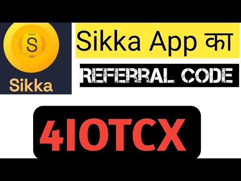 sikka app referral code | sikka refer code 2024 | referral code for sikka app