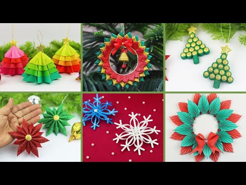 7 Easy Christmas Decoration Ideas At Home | DIY Christmas Ornaments Ideas | Christmas Crafts