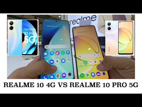 REALME 10 VS REALME 10 PRO 5G | HELIO G99 , SNAPDRAGON 695 5G Processor  #realme #realme10pro5g