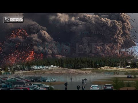 Horrible Today: Live Footage Collaps Magma Chamber Yellowstone Volcano Trigger Supervolcano Eruption