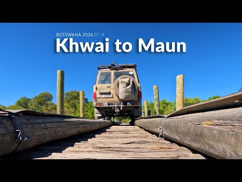 Day Trip from Khwai to Maun - Botswana 2024 Wildlife Filmmaking BTS Ep 14