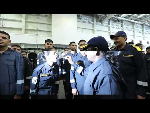 President Day at Sea - Indian Navy