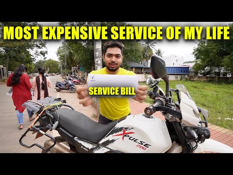 Xpulse 200 Service Cost Gave me Heart Attack | TIGER IS READY🔥 | LADAKH BIKE MODIFICATIONS #kannada