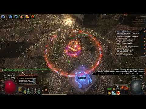 PoE Necropolis | Corpse Crafting my +2 Scepter