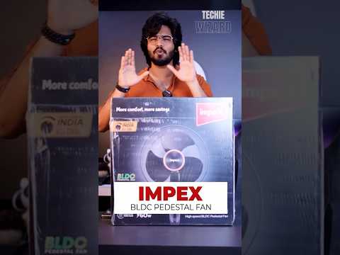 എന്റെ മോനേ! ഇന്ത്യയിൽ ഇത് ആദ്യം !! IMPEX ENBOOSTER BLDC PEDESTAL FAN!#shorts