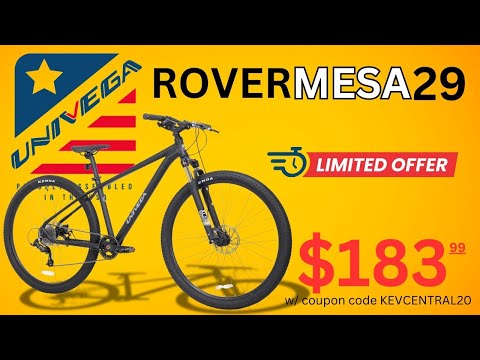 $184 Univega Rover Mesa 29 Mountain Bike - Special Pricing from Mendham Bikes | KEVCENTRAL20