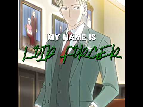 "My name is Loid Forger"- AF1 LOID SPY X FAMILY EDIT #loidforger #spyxfamily #edits