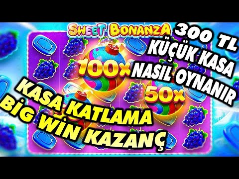 💥 SWEET BONANZA 💥 300 TL KÜÇÜK KASA NASIL OYNANIR ? BİG WİN KAZANÇ 💥 #sweetbonanza  #slot #casino