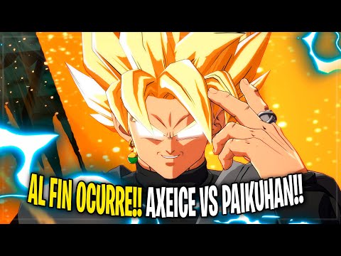 Por fin OCURRE lo más ÉPICO!! AXEICE vs PAIKUHAN es una REALIDAD!! DRAGON BALL FIGHTERZ