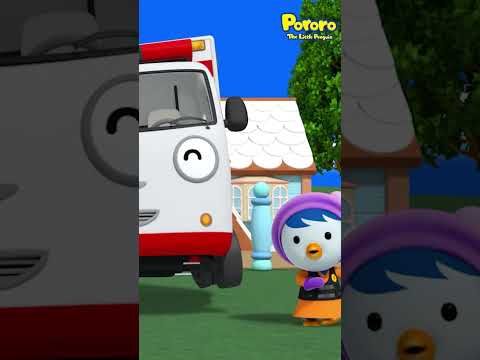 Pororo Ambulance Song🎵 #pororo #ambulance #shorts