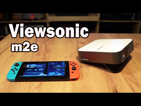 Best LED portable projector for Nintendo Switch!