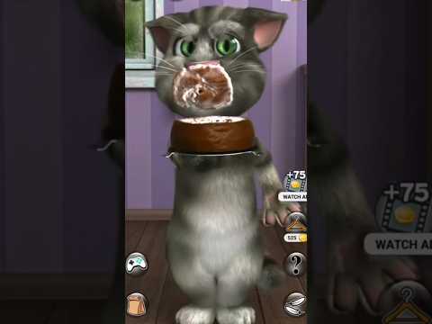 Talking cat 😺🐈 funny videos 😂 #funny #shortvideo #short #talkingtom2game100level #talkingtom