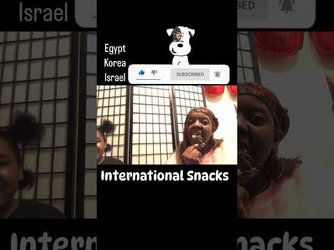 Seaweed Snack, Mango Drink & Bamba #international #snacks #reaction