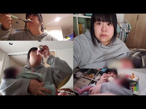 【新生児】赤ちゃんとの1日ってなかなか過酷なスーパーハードタイムスケジュールだね。