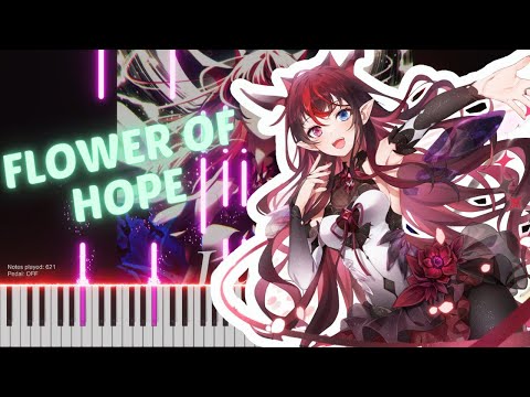 「Flower of Hope」IRyS (Journey) - Original Song - Hololive Piano Cover【ホロライブ/アイリス】ピアノ