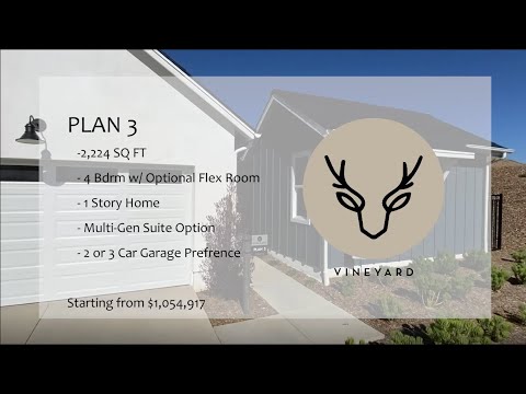 Williams Ranch Castaic, CA ( Vineyard Floor Plan 3 ) - Walkthrough Home Tour