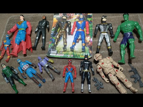 AVENGERS TOYS/Action Figures/Unboxing/Cheap Price/Ironman, Hulk, Thor, Batman, Spiderman/Toys