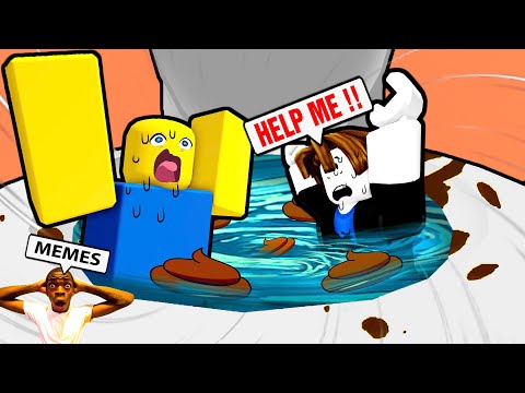 Roblox Games: Need More Poop Funny Moments - Bou's Revenge In Roblox - ALL Endings💩