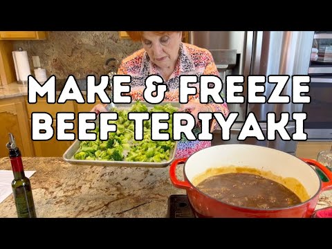 Make & Freeze Beef Teriyaki