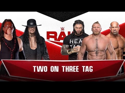 Handicap Match | Team Undertake vs. Team Brock Lesnar | WWE Raw