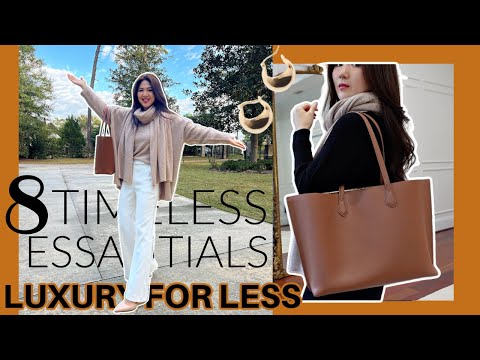 8 LUXURY ESSENTIALS FOR LESS | BEAUTIFUL, TIMELESS, ELEGANT, LONG LASTING, VERSATILE | CHARIS♥️