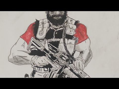 elite soldier drawing #1