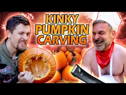 KINKY PUMPKIN CARVING - (But we answer all sex-ed questions)