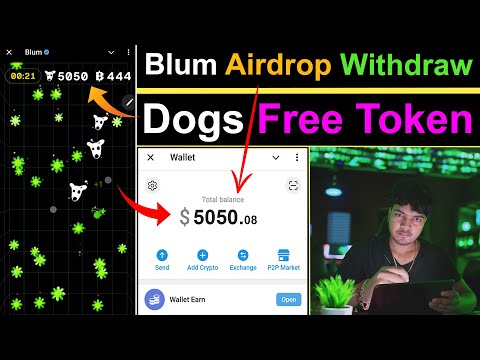 Blum New Update - Free Dogs 😍 Blum Airdrop Withdrawal | Blum Listing Date | Blum Dogs Airdrop  Claim