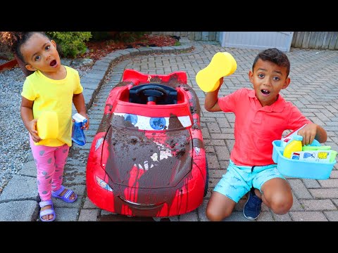 Car Wash Song + Miss Polly Had a Dolly Song | Nursery Rhymes & Kids Songs