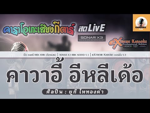 คาวาอี้อีหลีเด้อ คาราโอเกะ - ยูกิ ไหทองคำ ( KARAOKE )