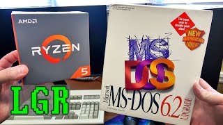 Installing MS-DOS on an AMD Ryzen Gaming PC