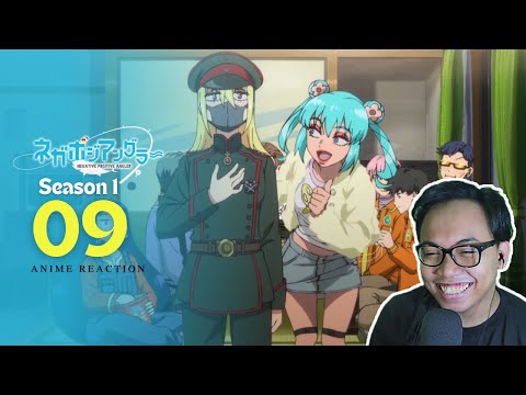 KEGABUTAN KETIKA BADAI - NegaPosi Angler EPISODE 9 REACTION INDONESIA