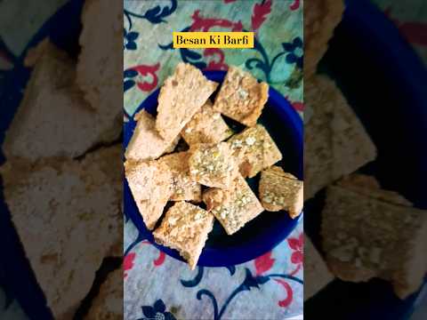 Besan Ki Barfi Watch Full Video Uploaded #shorts #aliyaskitchen